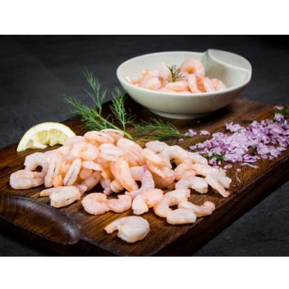 Bild von Cocktail Shrimps 100/200 p.kg mit der Beschreibung blanchiert,geschält