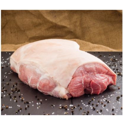 Bild von Schweinekrustenbraten aus dem Schinken mit der Beschreibung ca.4,5kg/Stück - einz.vakumiert, gefroren