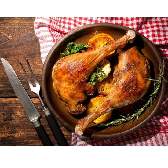 Bild von Ung.Gänsekeulen  850g mit der Beschreibung ...HKL A