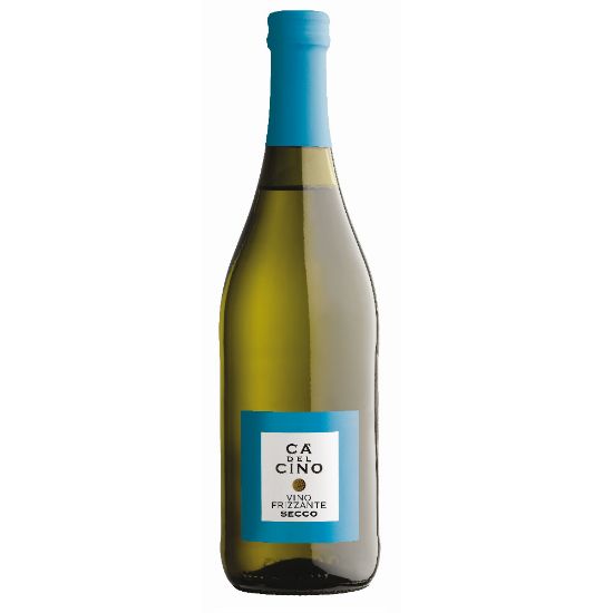 Bild von CA' DEL CINO Vino Frizzante Secco mit der Beschreibung weiß - 0,75L/Fl. - 10,5% Vol.