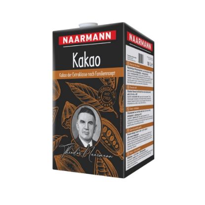 Bild von Kakao der Extraklasse 2,5% 10l Bag in Box mit der Beschreibung Kalt und warm ein besonderer Genuss: Kakao mit echter Milch in Gastronomie-Qualität