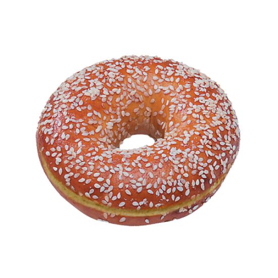Bild von FF-Laugenbagel mit Sesam 80g mit der Beschreibung Fertig gebacken