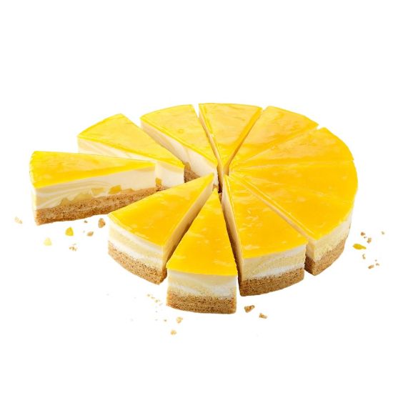 Bild von Mango Cake 1475 g NEU mit der Beschreibung 24 cm in 12 Stk. vorgeschn.