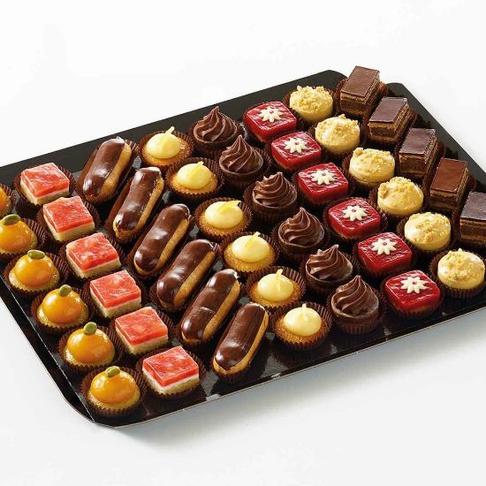 Bild von Petits Fours "Tradition" mit der Beschreibung 8-fach sortiert, fertig gebacken