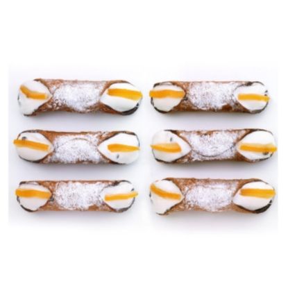 Bild von Cannolo Siciliano mit der Beschreibung Gefüllte Gebäckrolle sizilianischer Art 10x120g
