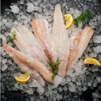 Bild von Alaska-Seelachsfilet natur, 180-200g mit der Beschreibung Naturfilet  ohne Haut, praktisch grätenfrei