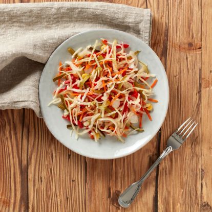 Bild von Balkansalat mit der Beschreibung Vorbestellung bis mittwochs - Lieferung ab Folgewoche Montag