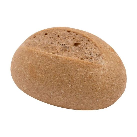 Bild von Midi Roggen-Schrippe 40g, fertig gebacken mit der Beschreibung Roggenmischbrötchen