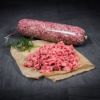 Bild von Hackfleisch gemischt Rind/Schwein, ungewürzt mit der Beschreibung LASCHORI-Premium-Qualität, Herkunft: Deutschland