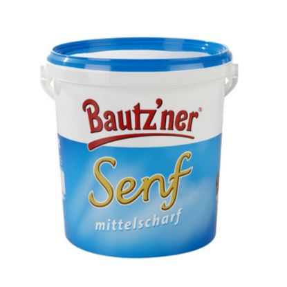 Bild von Bautz'ner Senf mittelscharf mit der Beschreibung 10 kg Eimer