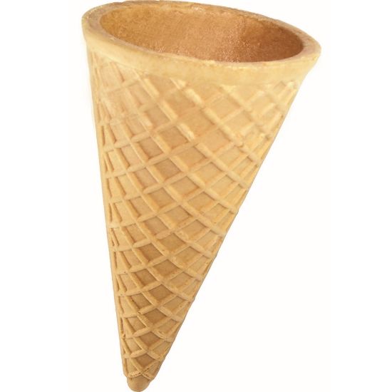 Bild von Knuspertüte Tango  3g mit der Beschreibung Waffelhörnchen für 1 Eiskugel. Ø 47 mm x 107 mm