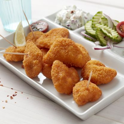 Bild von Chicken Crossis 25g/Stück mit der Beschreibung TIFA Quality von HANNA aus Bruststücken geschnitten