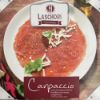 Bild von Carpaccio vom Rind,  80g/Portionen mit der Beschreibung LASCHORI , 2x 5 Portionen/Schachtel, gefroren