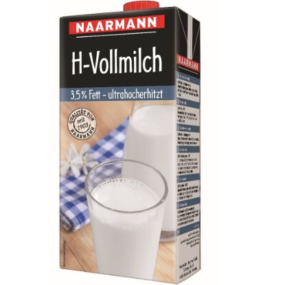 Bild von H-Milch Naarmann 3,5% mit der Beschreibung mit Ein-Dreh-Verschluss