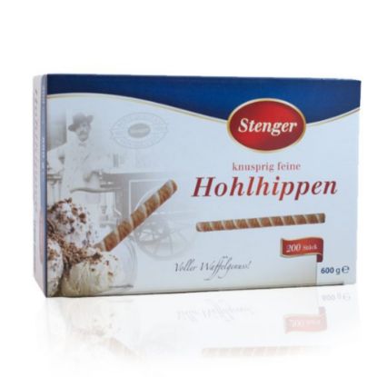 Bild von Hohlhippen mit der Beschreibung Knusprige Hohlhippen 12 cm