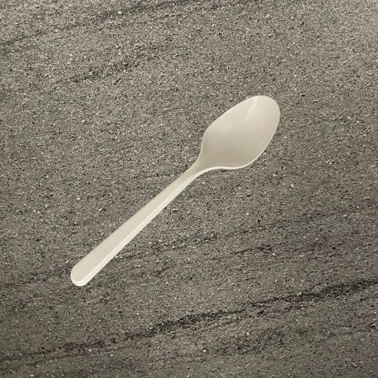 Bild von Löffel weiss, 180 mm mit der Beschreibung Spülmaschienenfest