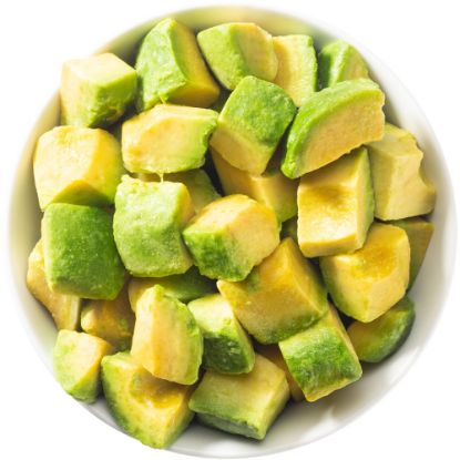 Bild von Avocadowürfel